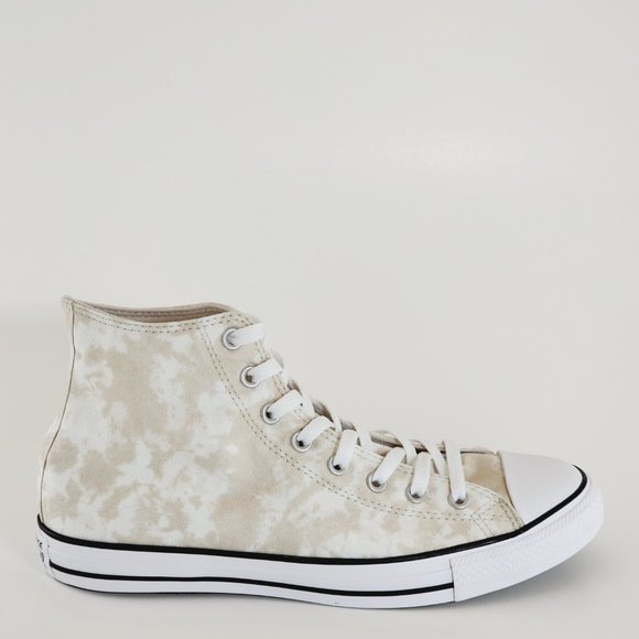 Converse CTAS Hi Dip Dye 'Desert Sand' Canvas Unisex Sneakers 172813F NWT - Picture 2 of 6